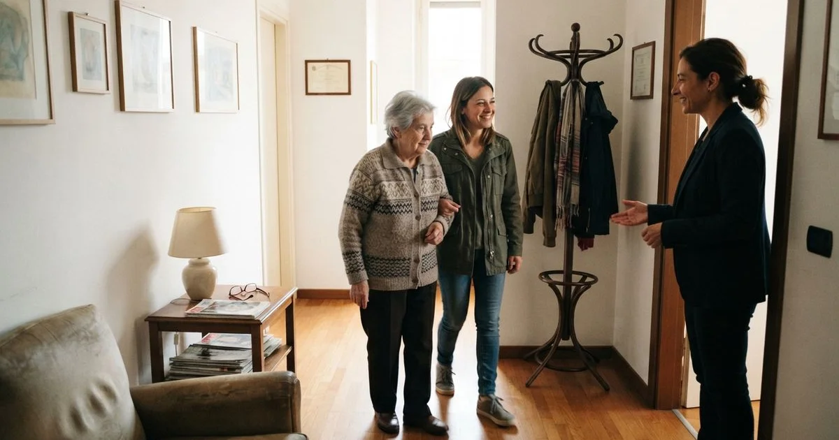 Helping an aging parent see a psychiatrist in Milan